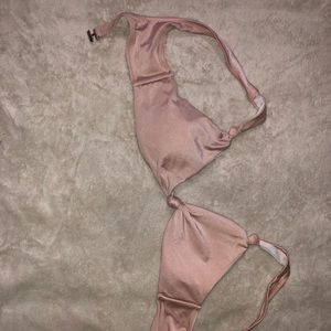 Pink baths suit top